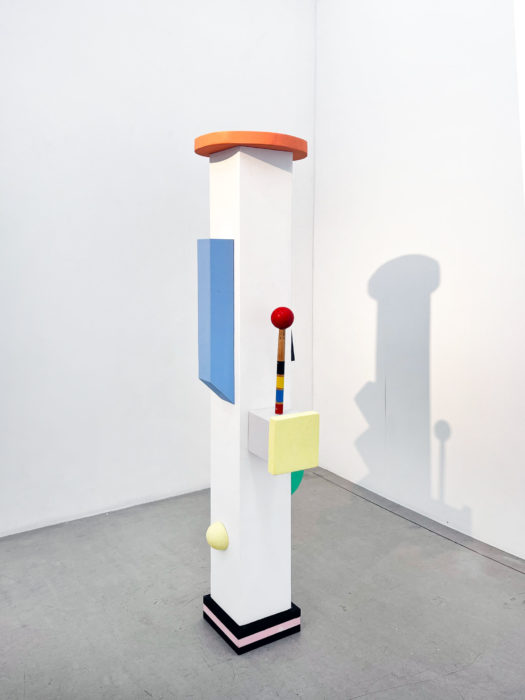 Jacques Julien, Pillar, 2024. Techniques mixtes, 173 x 53 x 33 cm PARIS-B