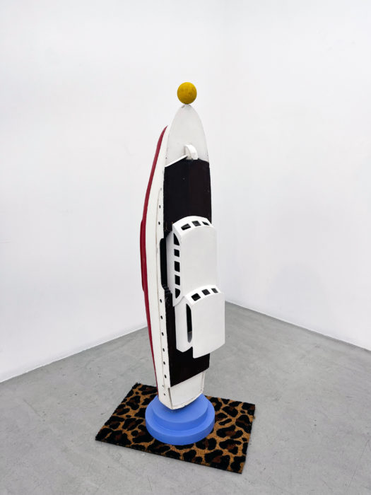 Jacques Julien, Horace, 2024. Techniques mixtes, 138 x 59 x 39 cm PARIS-B