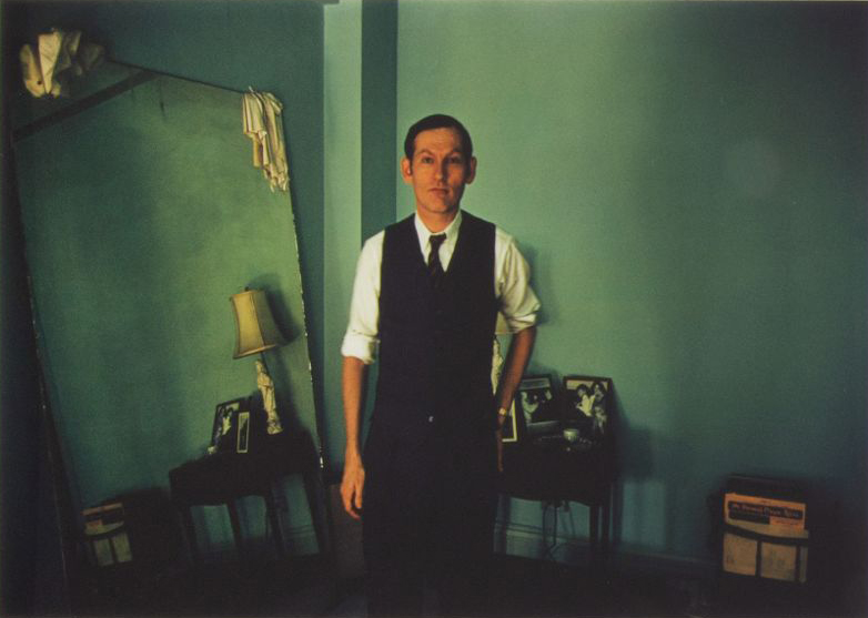 Eggleston self portrait man in vest color photography pioneer